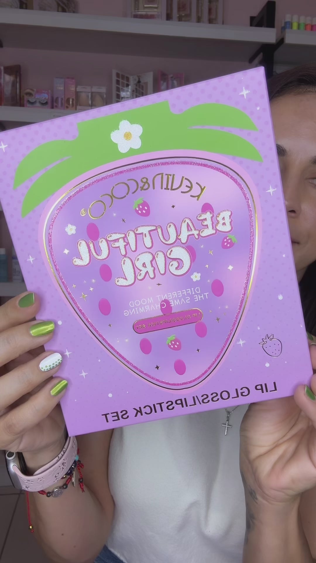 Labial y gloss en set Kevin & Coco