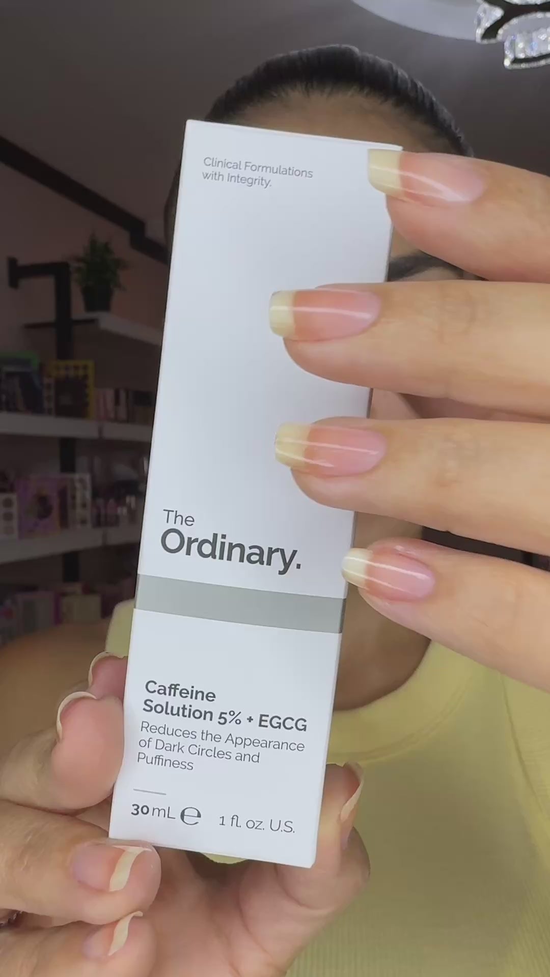 Sérum de caffeine The Ordinary