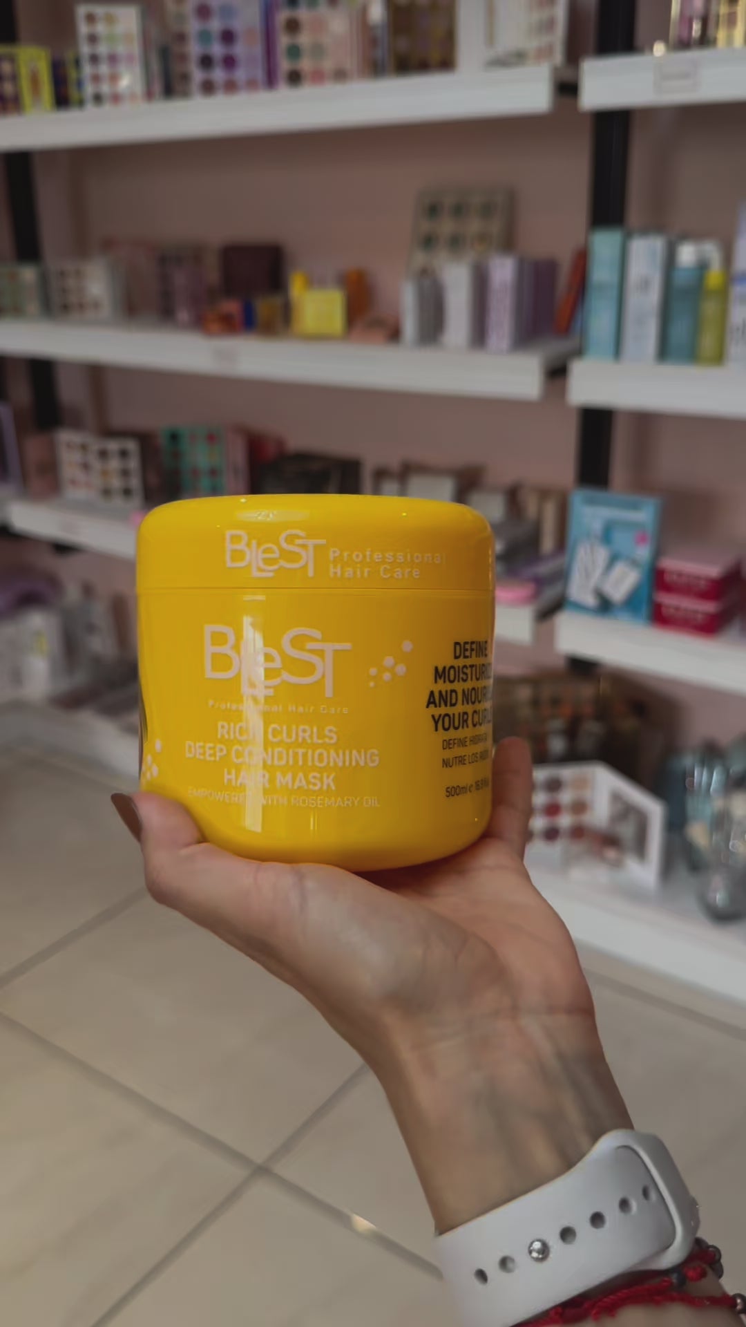 Mascarilla Capilar Acondicionadora Profunda Rich Curls Blest