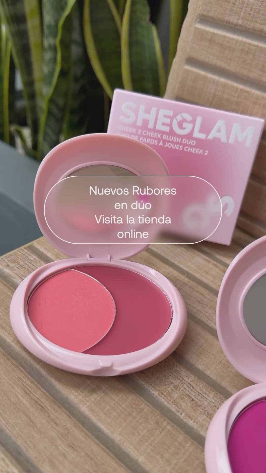 Rubor en dúo Sheglam