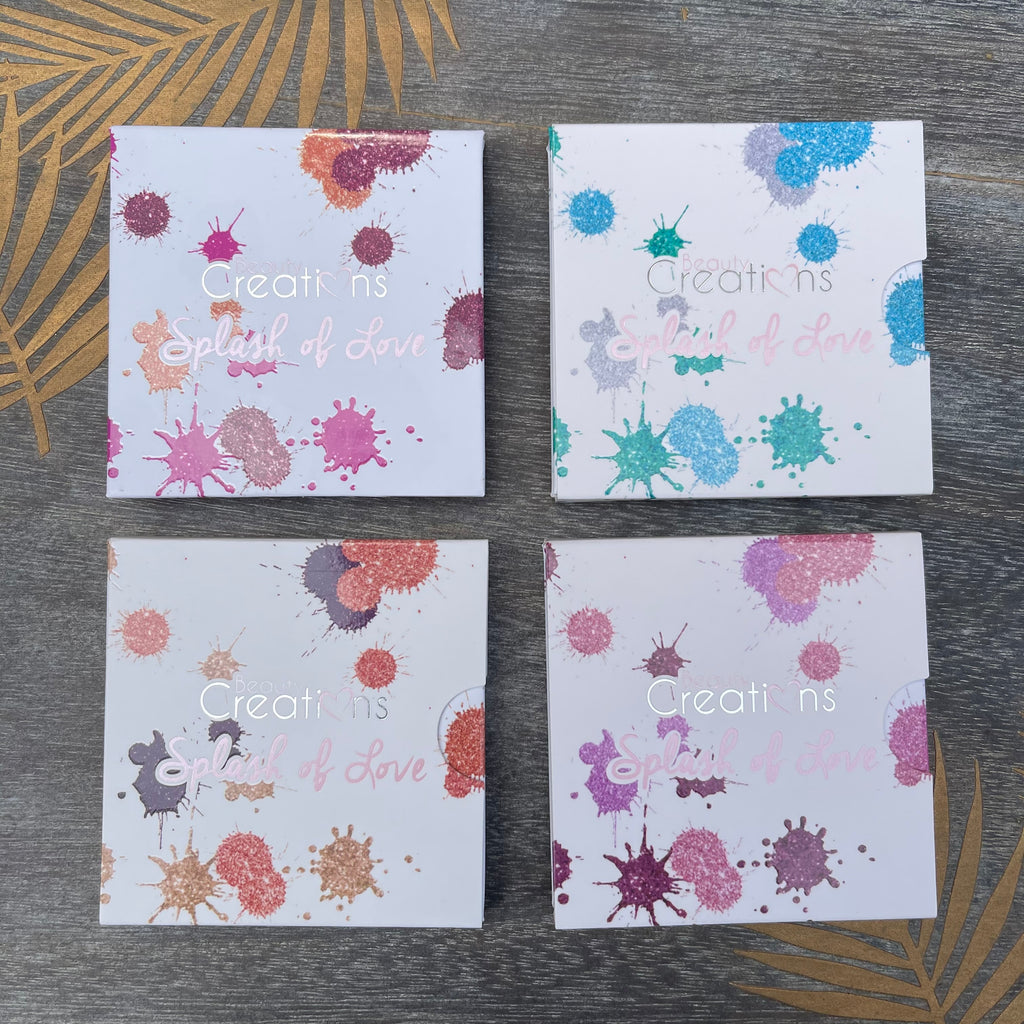 Paleta de  Glitter Splash of Love