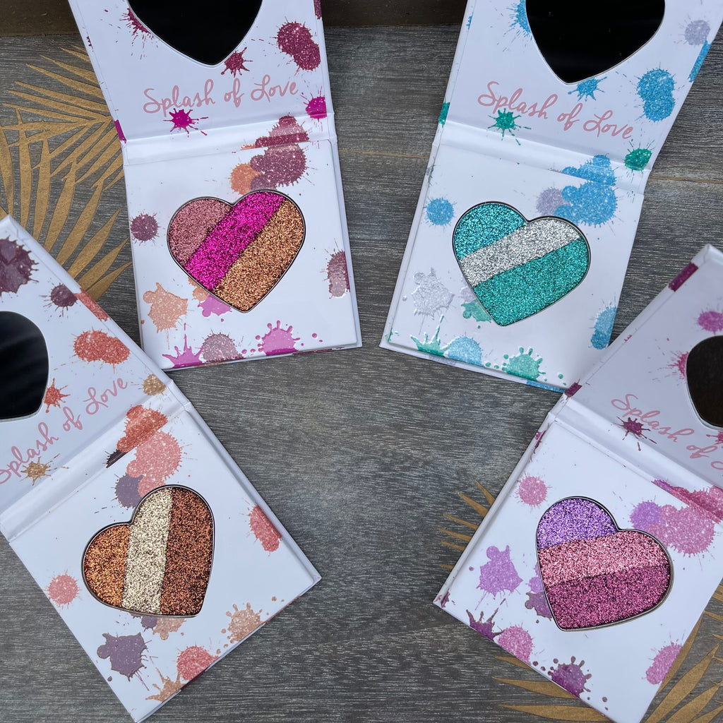 Paleta de  Glitter Splash of Love