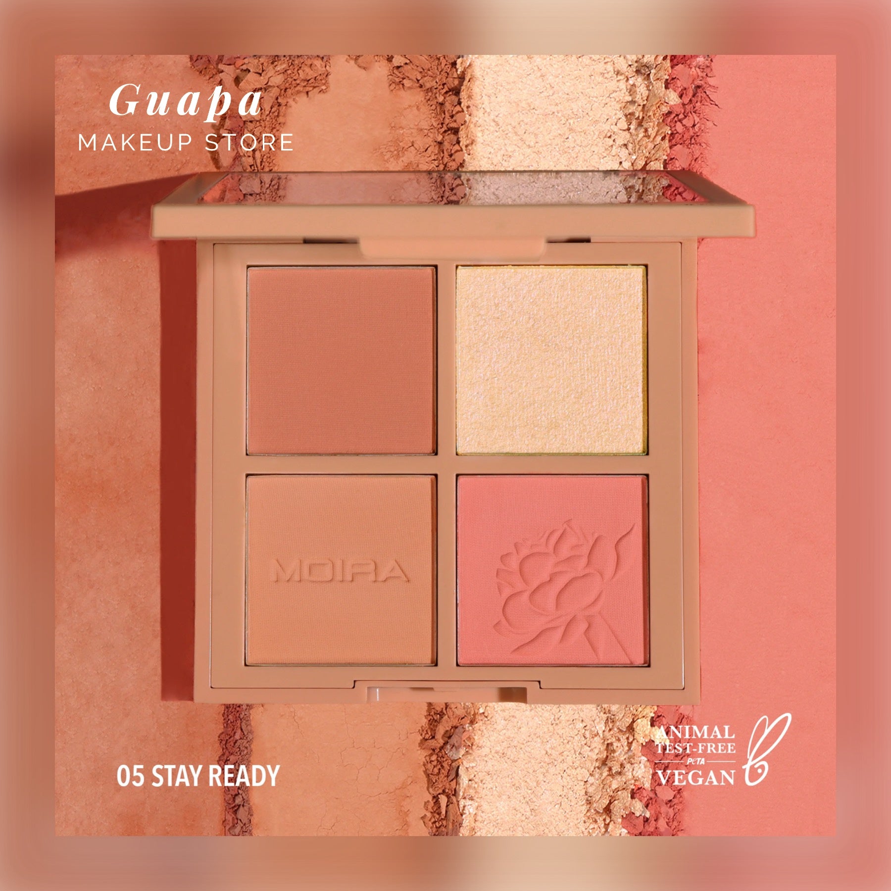 Rubor e iluminador Stay Ready Moira